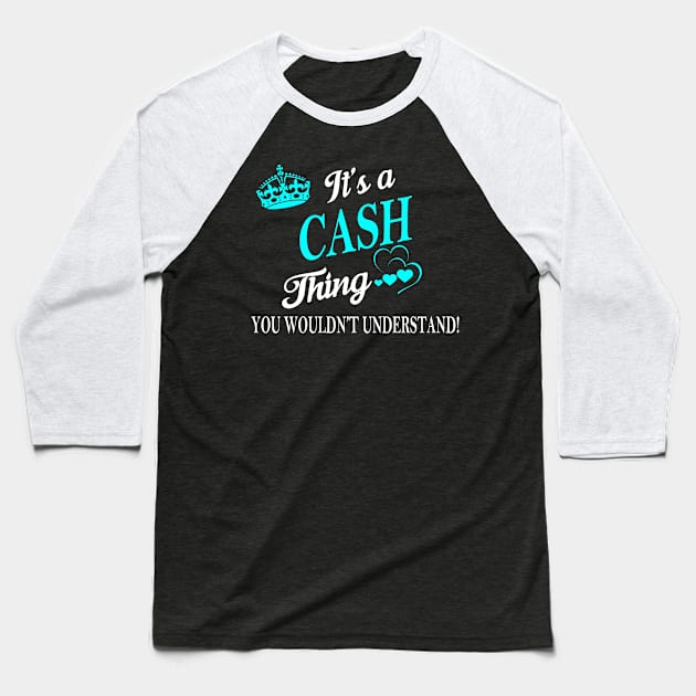 CASH Baseball T-Shirt by Esssy